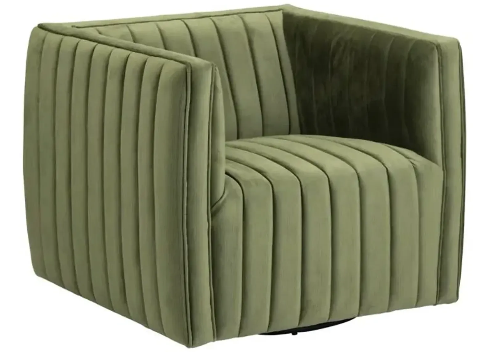 Crestview Collection Draper Green Accent Chair