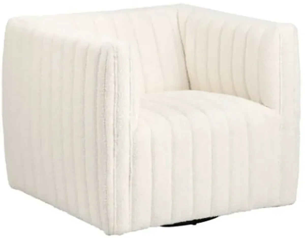 Crestview Collection Maddison White Accent Chair