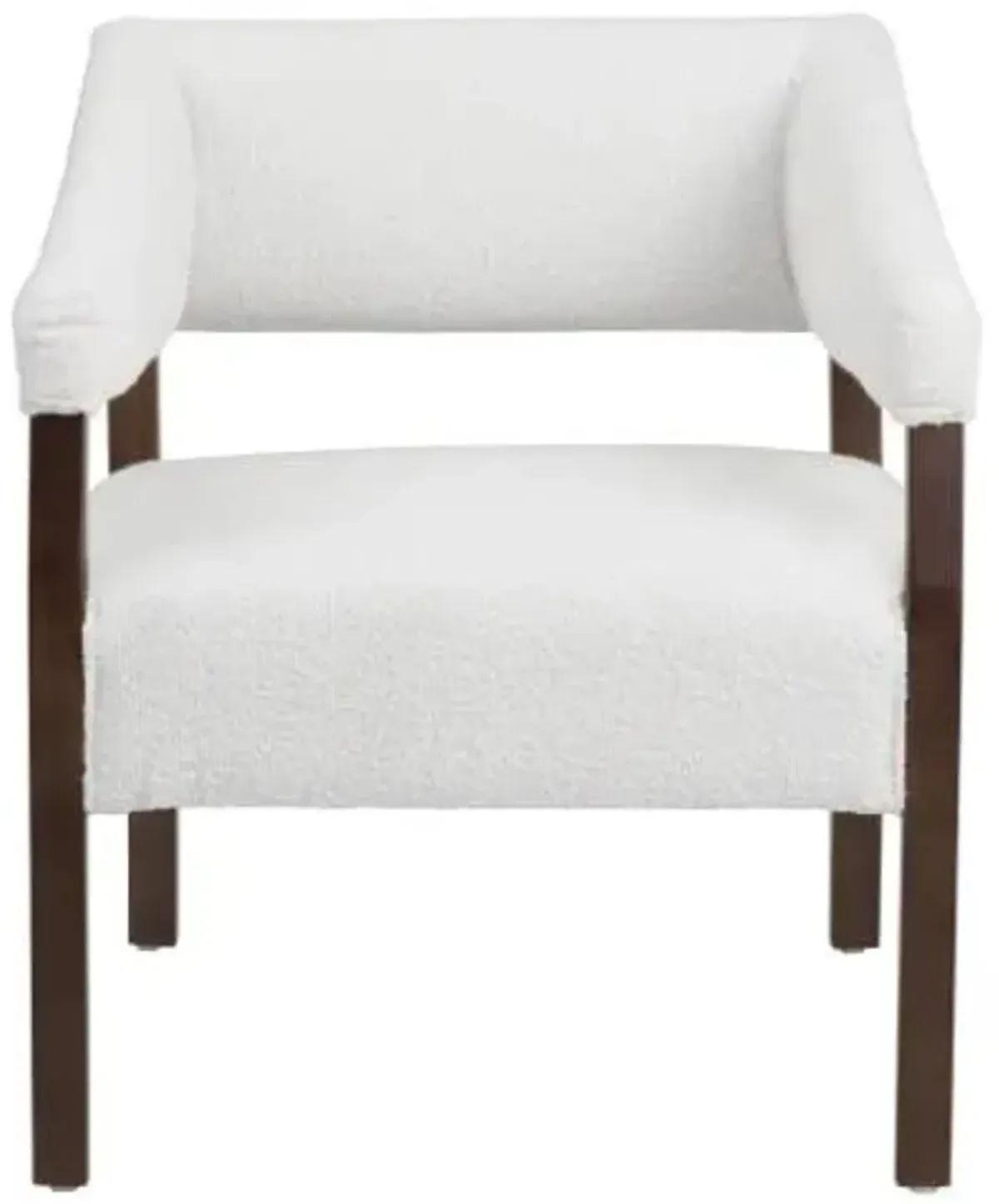 Crestview Collection Paxon Brown/White Accent Chair