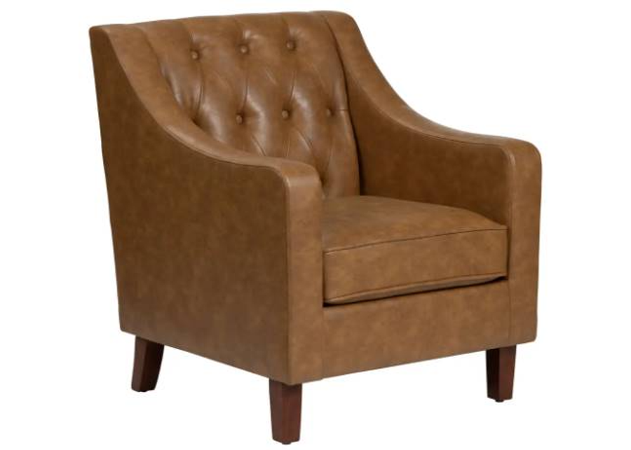 Crestview Collection Harmon Brown Accent Chair