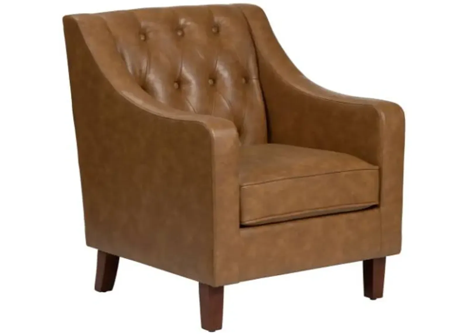 Crestview Collection Harmon Brown Accent Chair