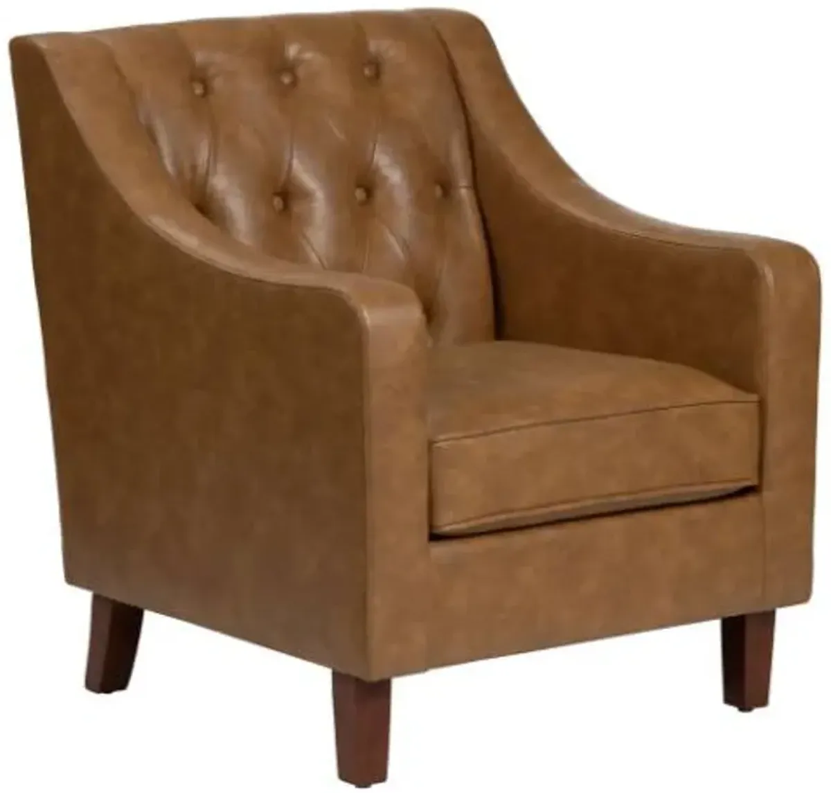 Crestview Collection Harmon Brown Accent Chair