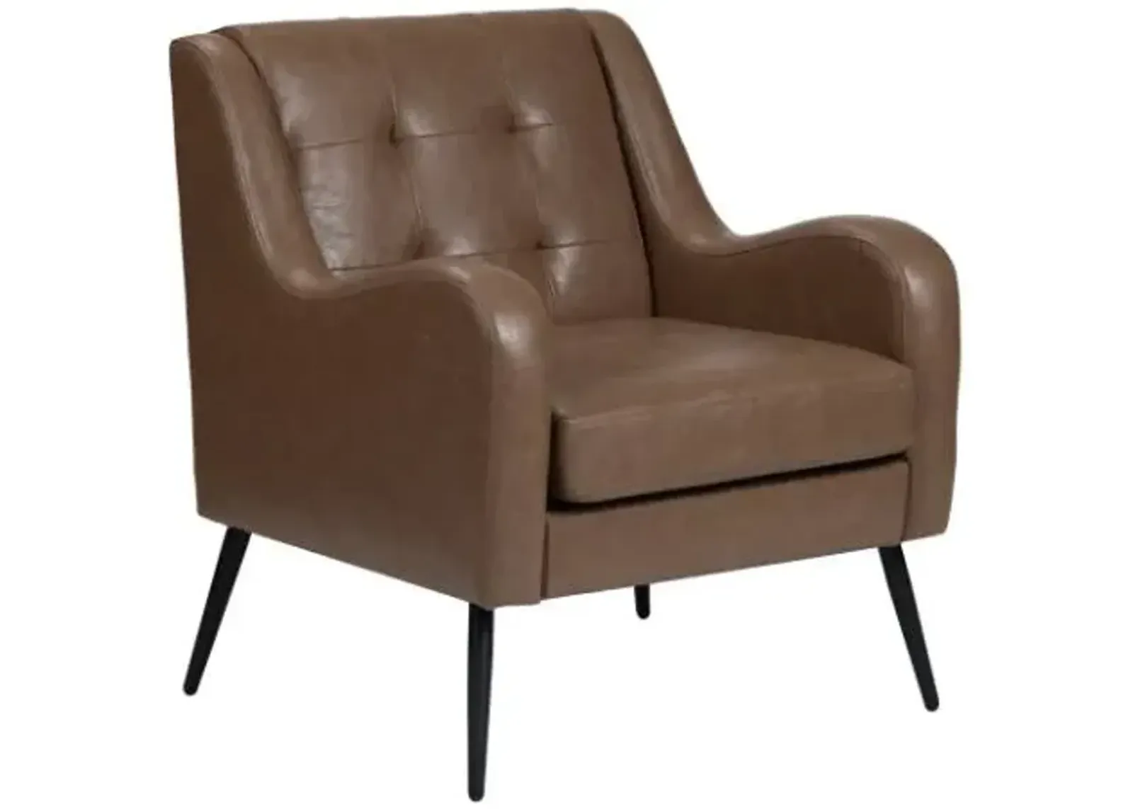 Crestview Collection Williams Black/Brown Accent Chair