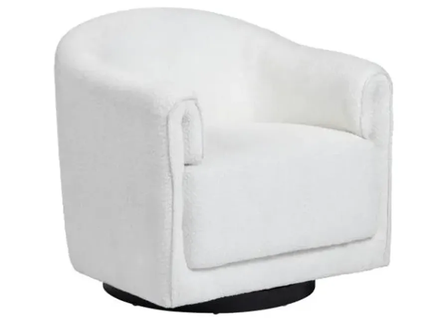 Crestview Collection Kara Black/White Accent Chair