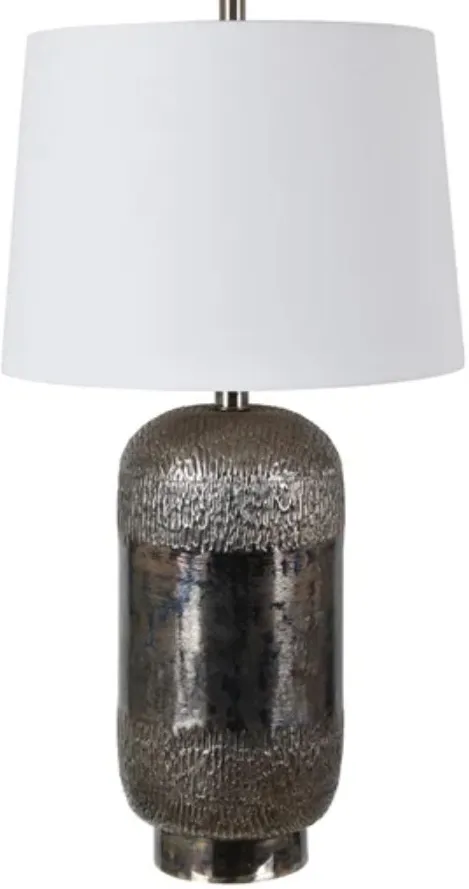 Crestview Collection Reynolds Black/White Table Lamp
