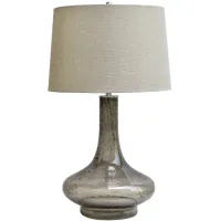Crestview Collection Tristan Nickel/Taupe Table Lamp