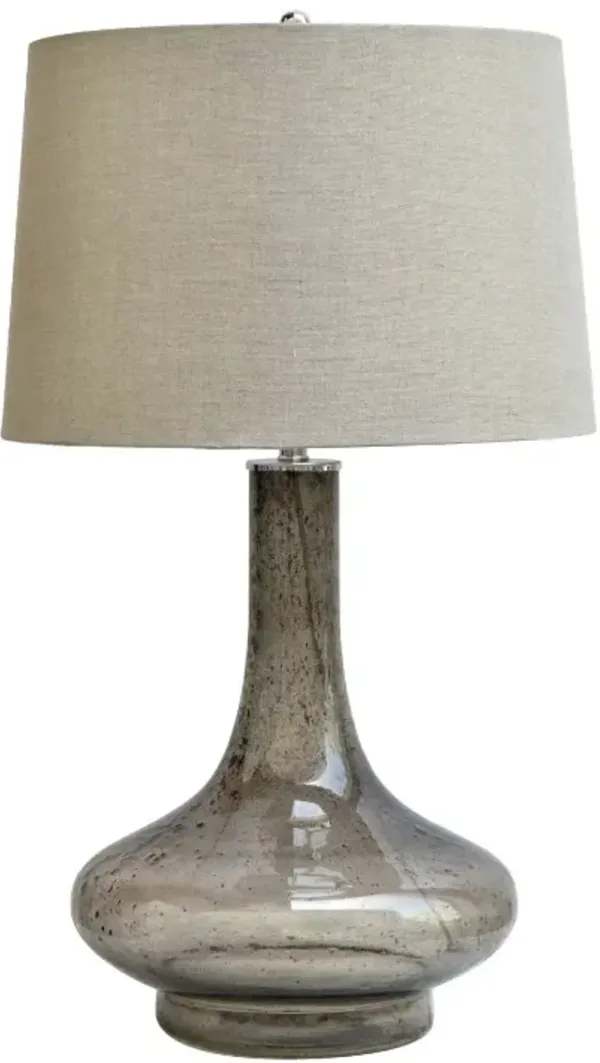 Crestview Collection Tristan Nickel/Taupe Table Lamp