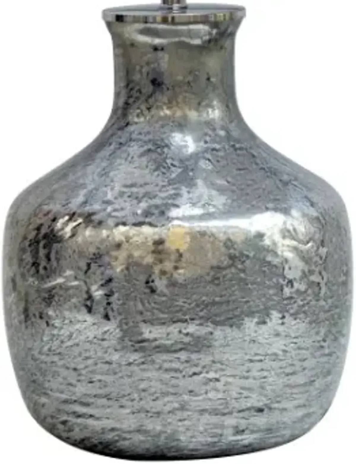 Crestview Collection Blair Beige/Silver Table Lamp