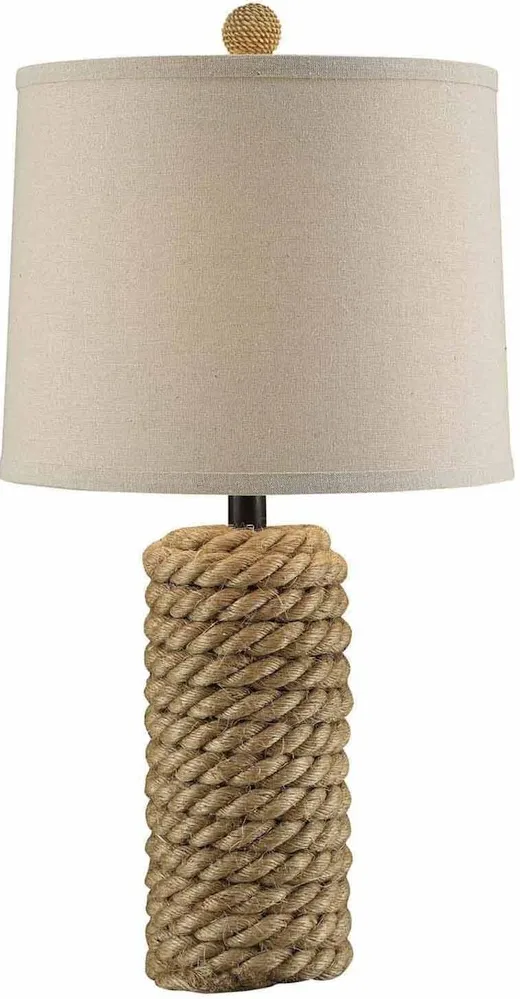 Crestview Collection Rope Bolt Table Lamp