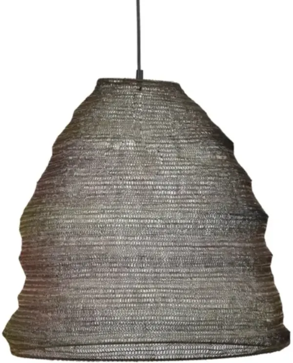 Crestview Collection Link Gray Large Pendant 