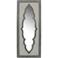 Crestview Collection Contouring Gray Wall Mirror
