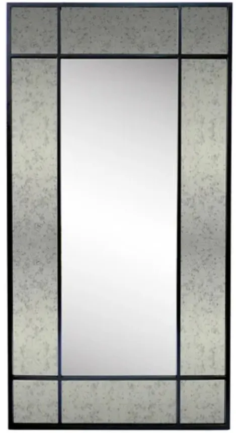 Crestview Collection Jace Black Wall Mirror
