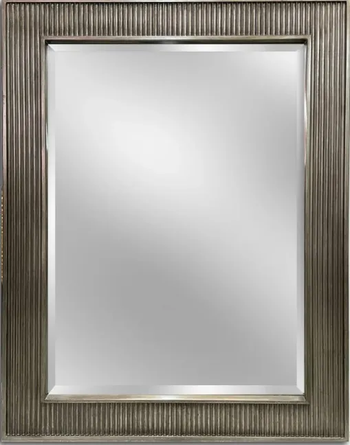 Crestview Collection Declan I Silver Wall Mirror 