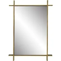 Crestview Collection Pierce III Gold Wall Mirror 