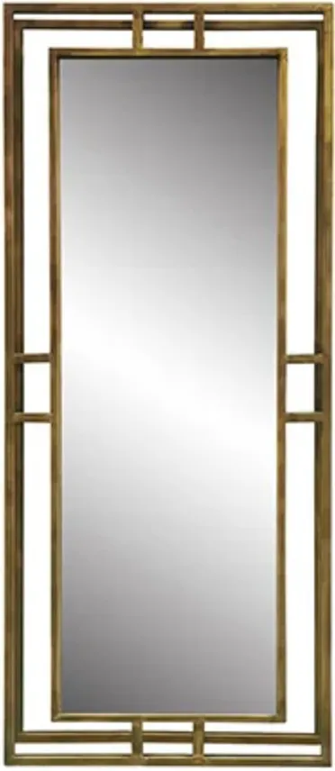 Crestview Collection Jenson Gold Wall Mirror