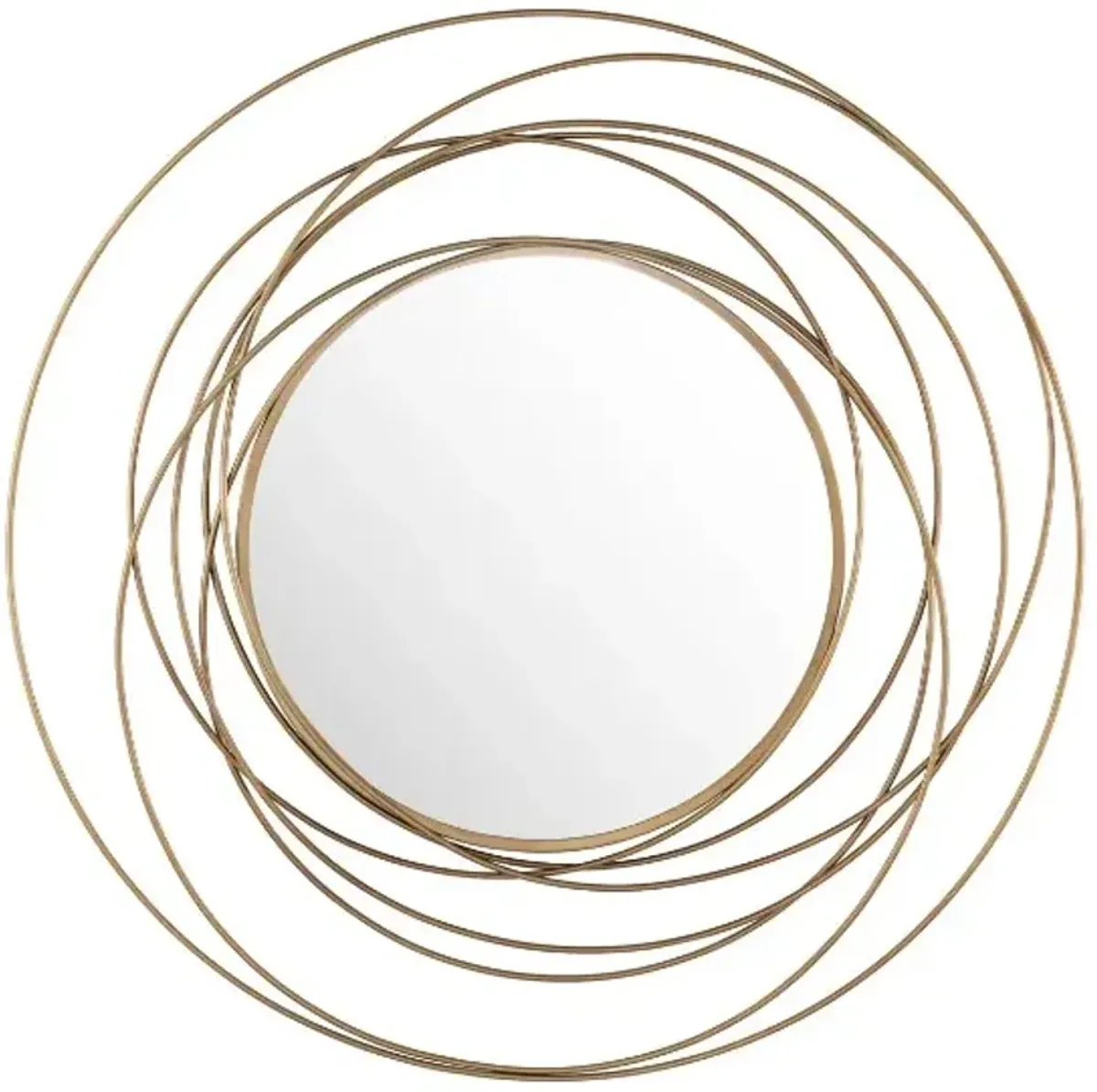 Crestview Collection Hudson Gold Mirror