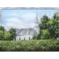 Crestview Collection Morning Service Multi-Color Wall Art