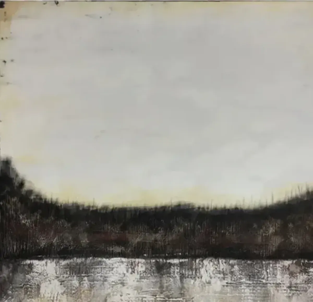 Crestview Collection Hazel Black/Off-White Wall Art