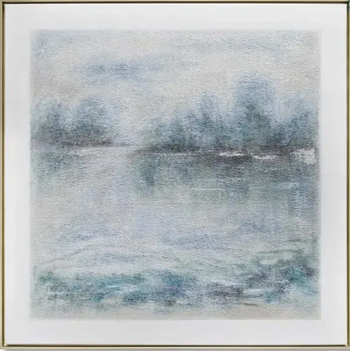 Crestview Collection Henley Blue/Gray/White Wall Art 