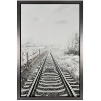 Crestview Collection Daily Path Gray Wall Art