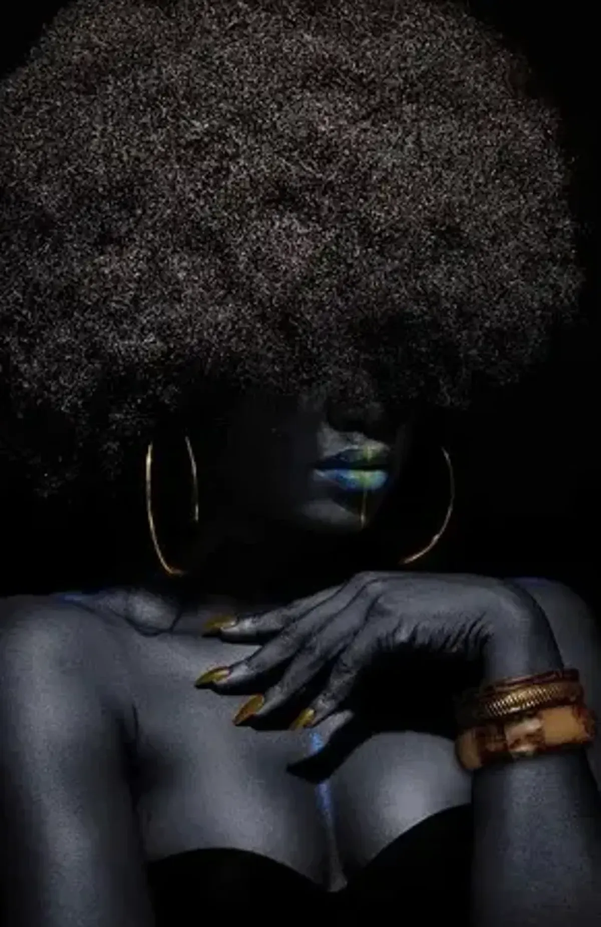 Crestview Collection Ariah Black Wall Art