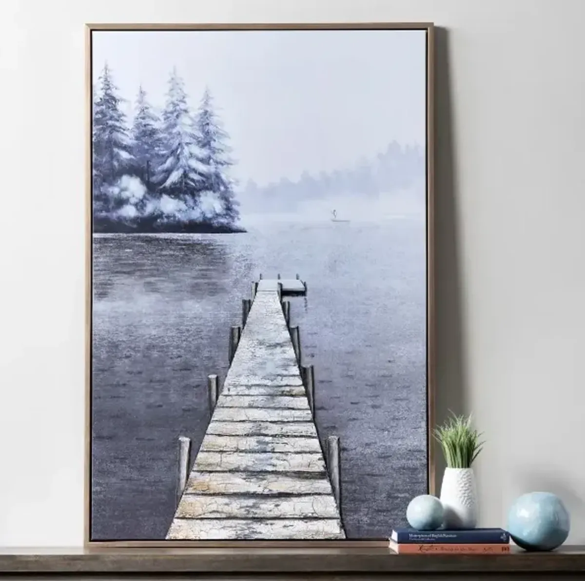 Crestview Collection Palmer Hand Finished Wall Art