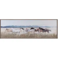 Crestview Collection Stampede Hand Finished Wall Art