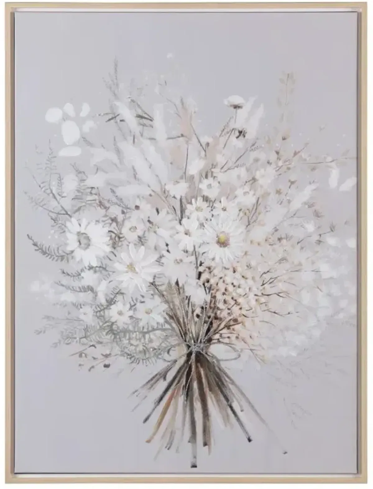 Crestview Collection Spring Bouquet Hand Finished Wall Art