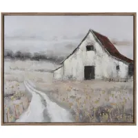 Crestview Collection Country Road Hand Finished Wall Art