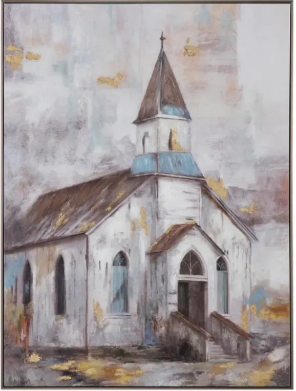 Crestview Collection Steeple Wall Art