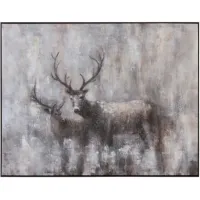 Crestview Collection Antlers Up Wall Art 