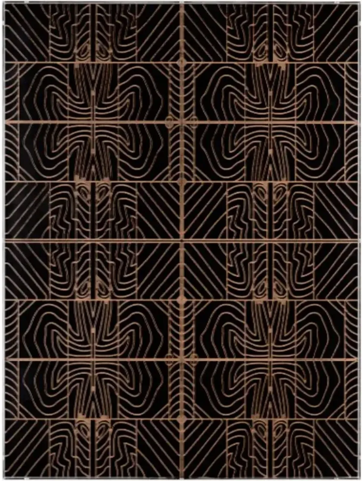 Crestview Collection Zanzibar 1 Wall Panel