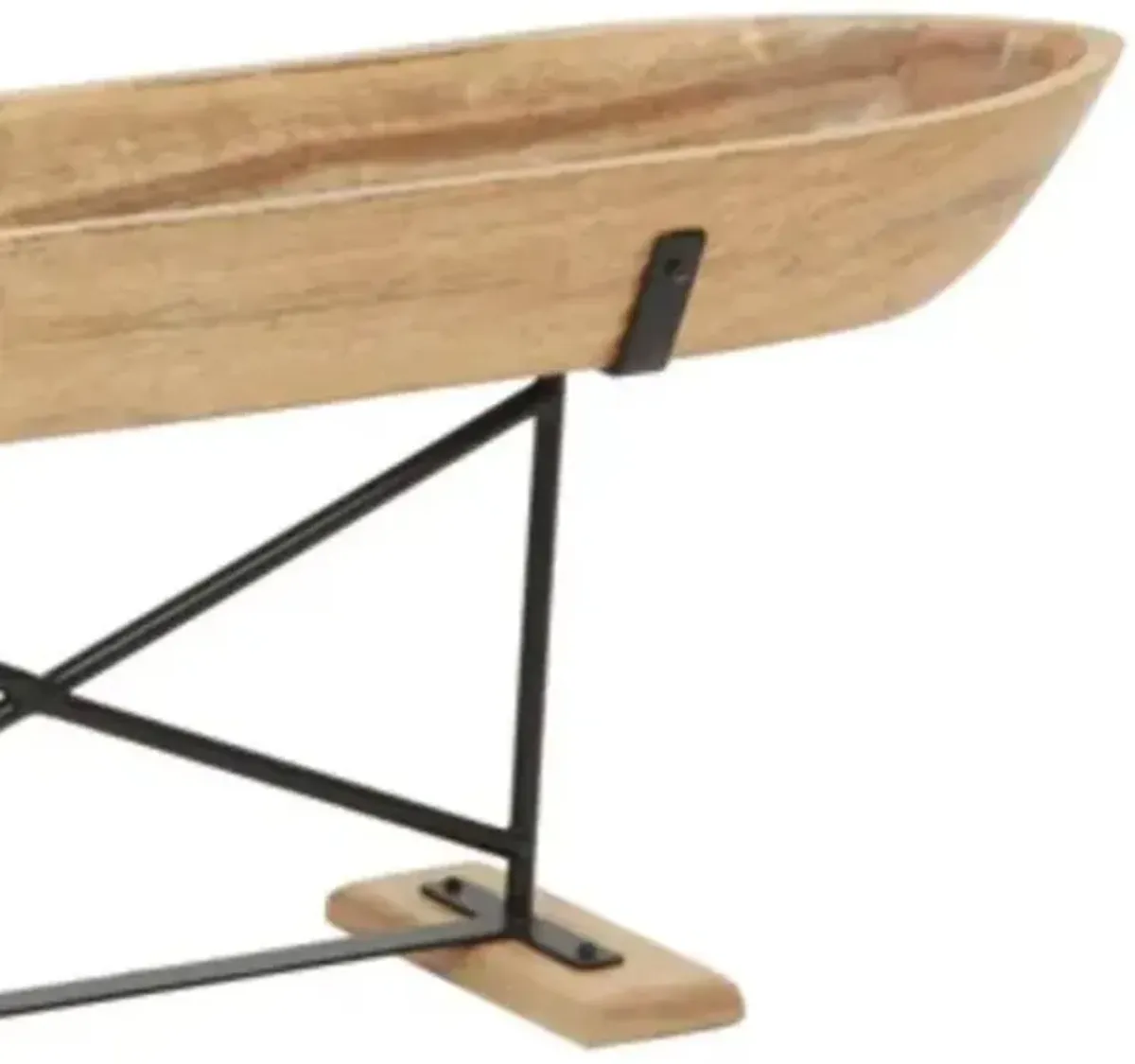 Crestview Collection Rowe Light Brown Tray