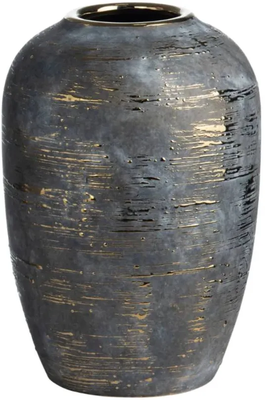 Crestview Collection Trinity Gray Small Vase