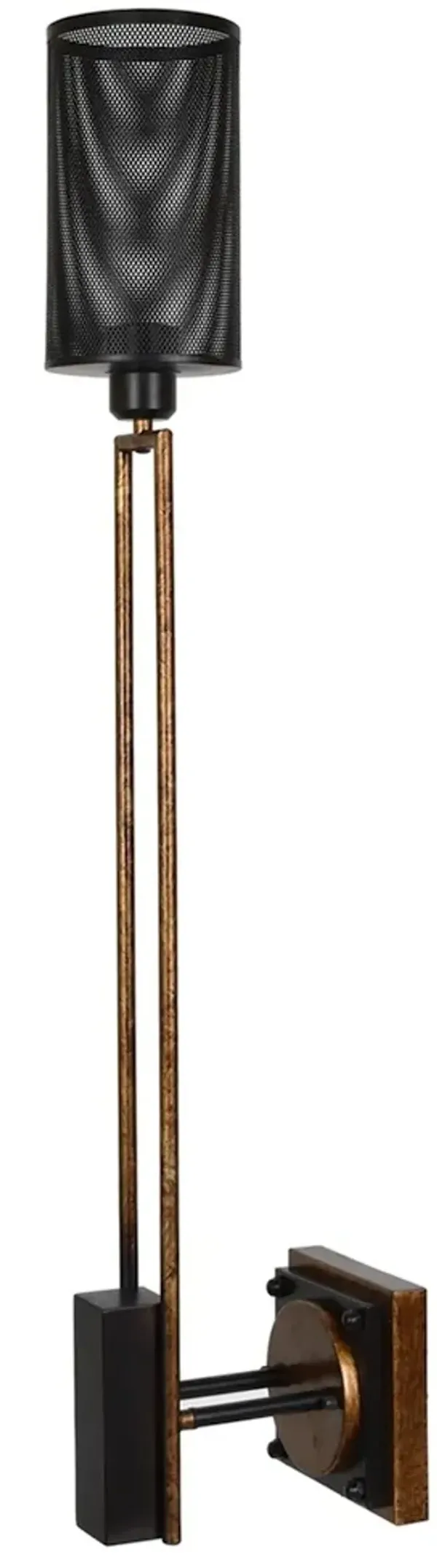 Crestview Collection Gibson Copper Wall Sconce