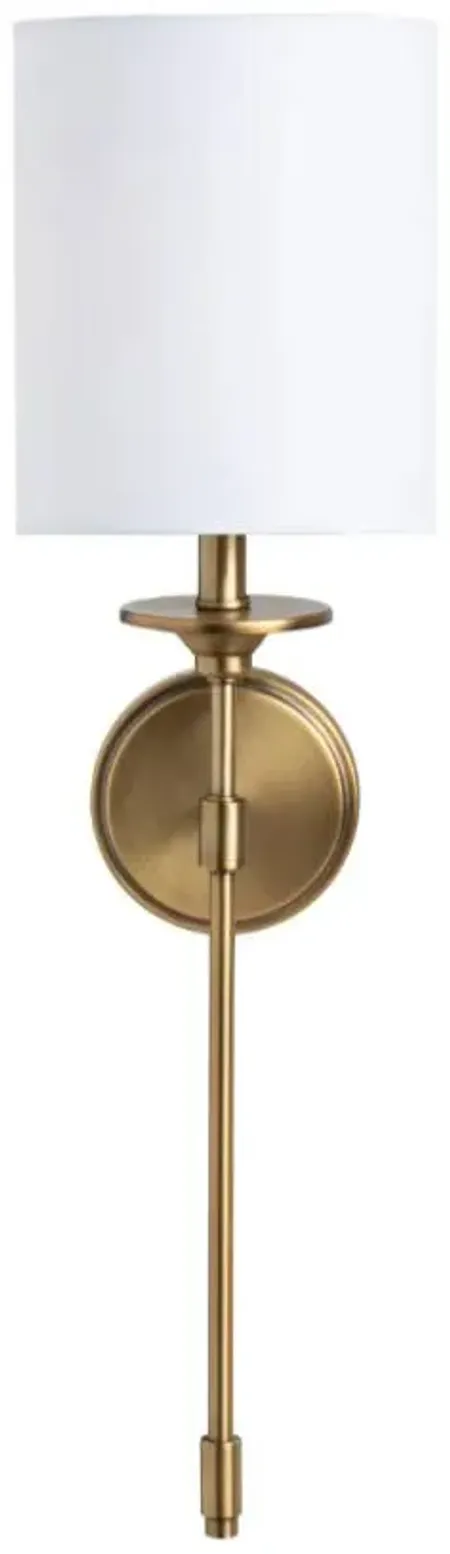 Crestview Collection Olympia Gold Wall Sconce