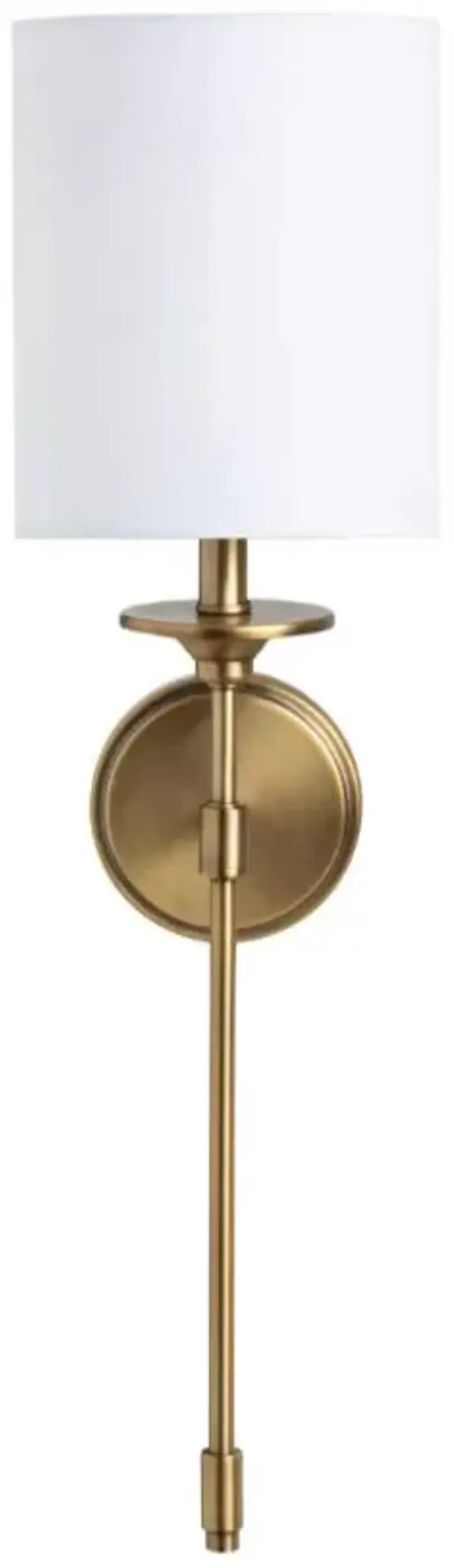 Crestview Collection Olympia Gold Wall Sconce