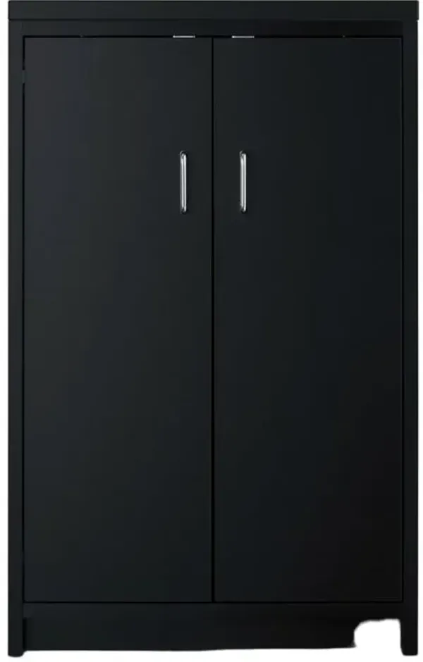Summit® Black Kitchen Cabinet 