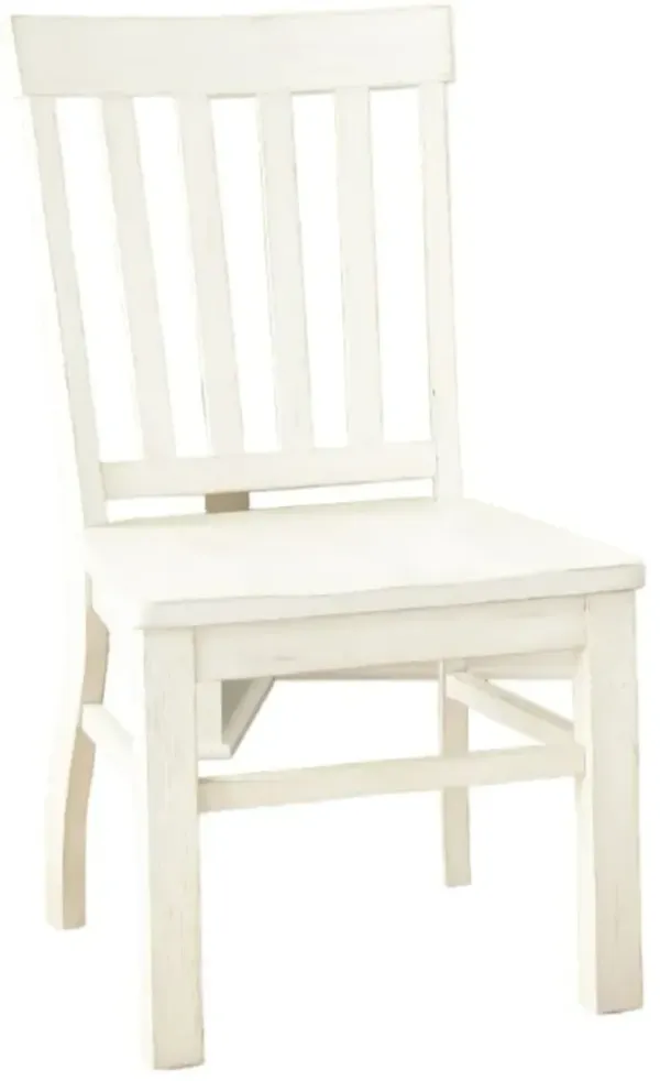 Steve Silver Co. Cayla Antique White Side Chair