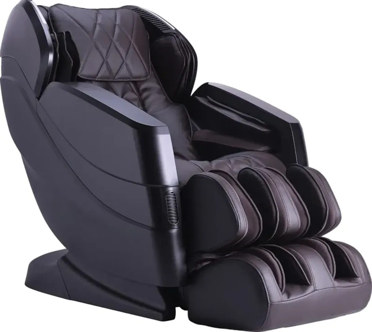 Cozzia® CZ Black/Espresso Massage Chair