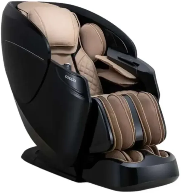 Cozzia® Fusion Pro Black/Toffee Massage Chair