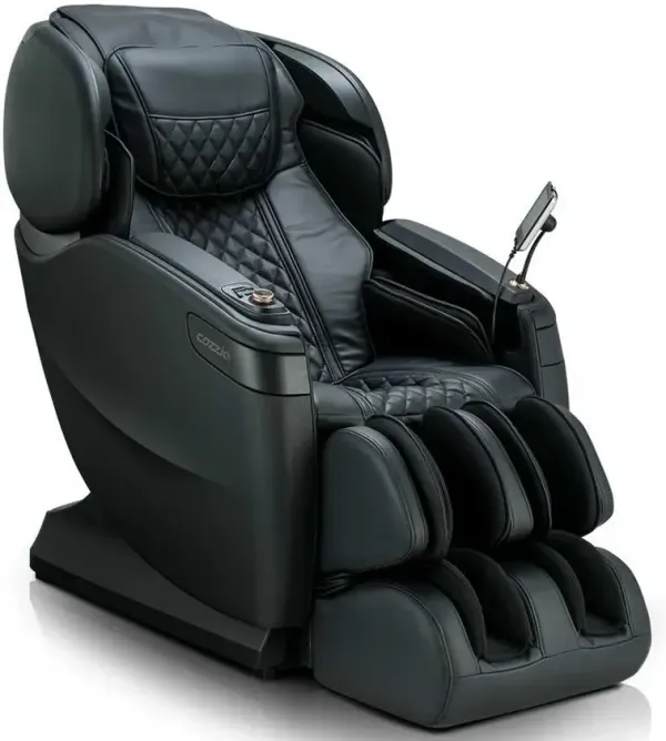 Cozzia® Qi SE Black/Pearl Black Power Massage Chair