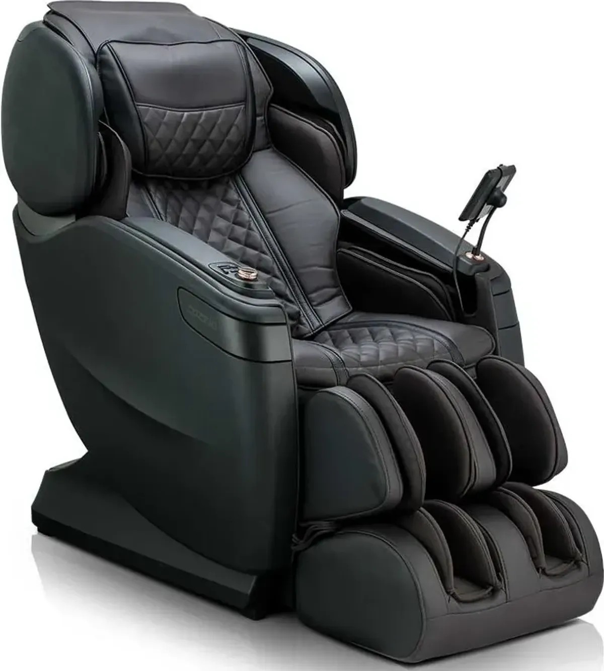 Cozzia® Qi SE Espresso/Pearl Black Power Massage Chair