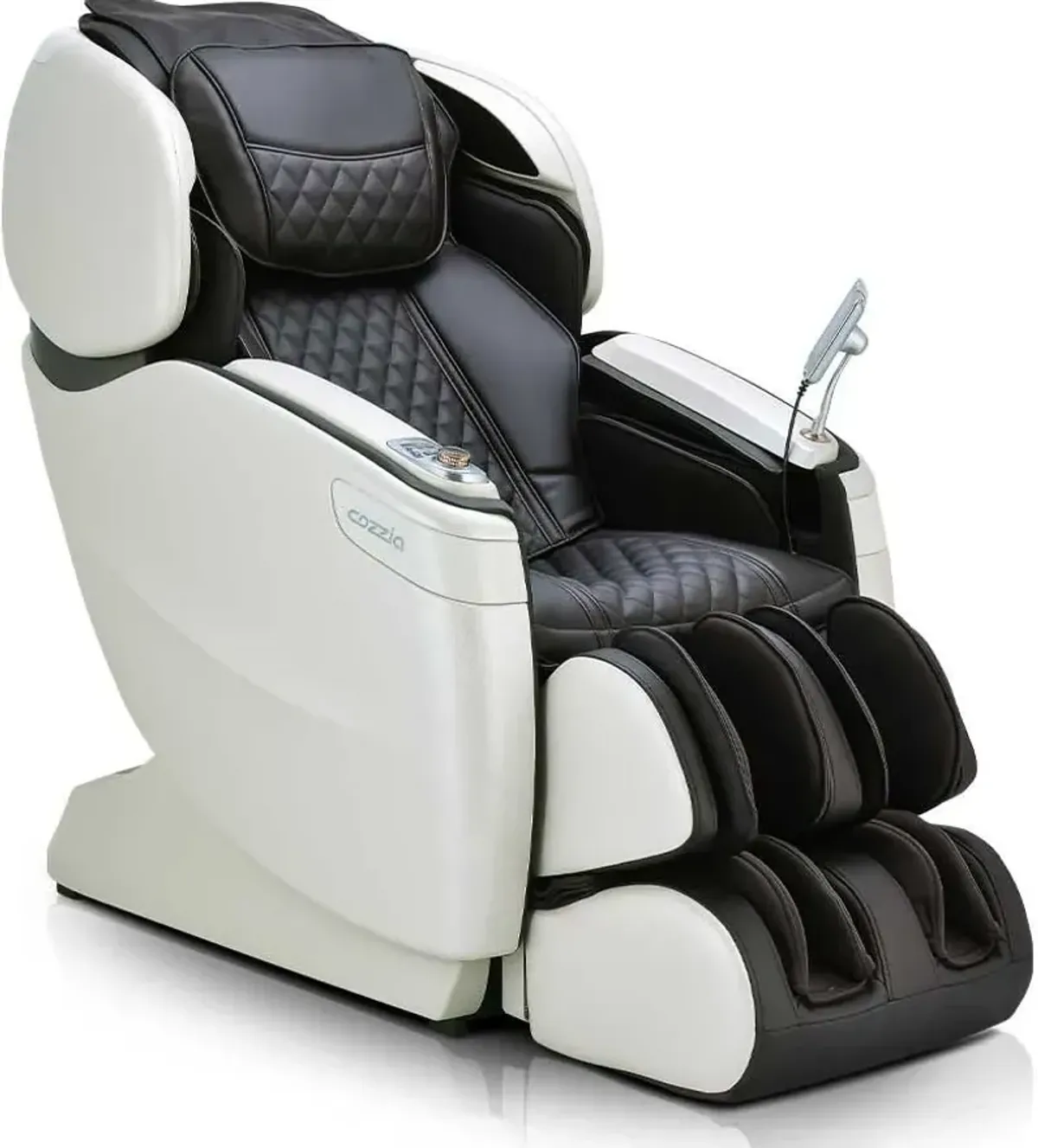 Cozzia® Qi SE Espresso/Pearl White Power Massage Chair
