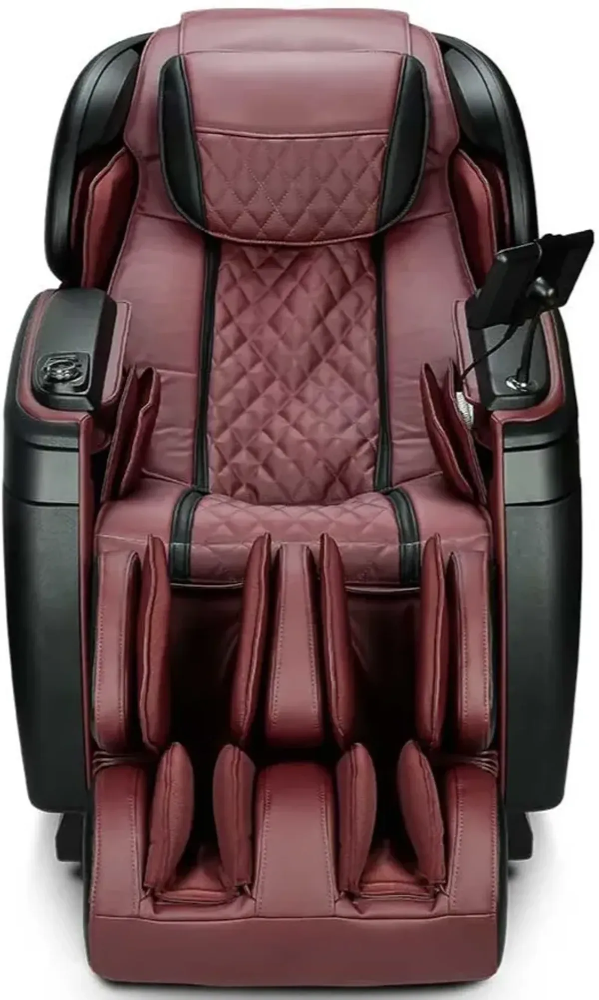 Cozzia® Qi SE Burgundy/Pearl Black Power Massage Chair