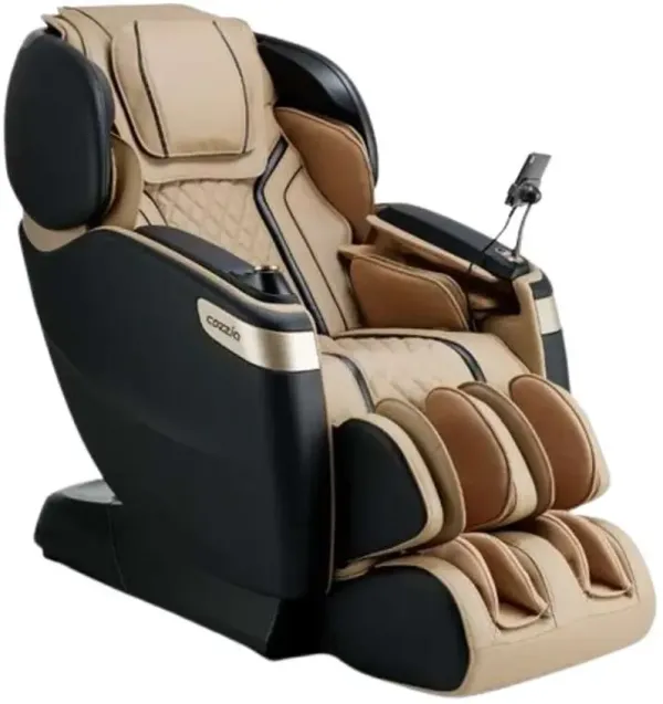 Cozzia® Qi SE Black/Topaz Duo Massage Chair