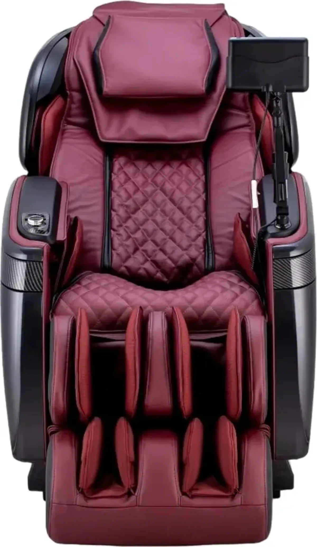 Cozzia® Qi XE Pro Burgundy/Black Massage Chair