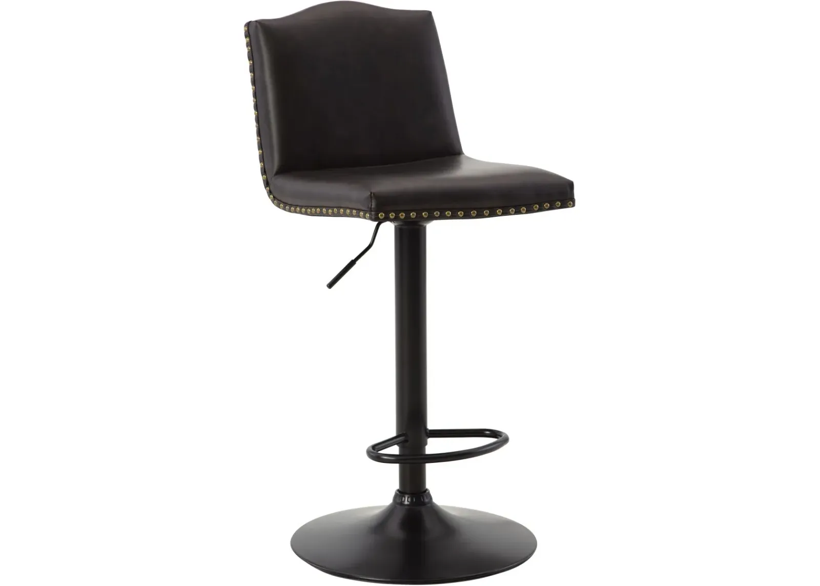 Signature Design by Ashley® Gaddison Black/Brown Swivel Bar Stool - Set of 2