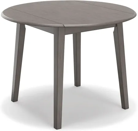 Signature Design by Ashley® Shullden Gray Drop Leaf Dining Table