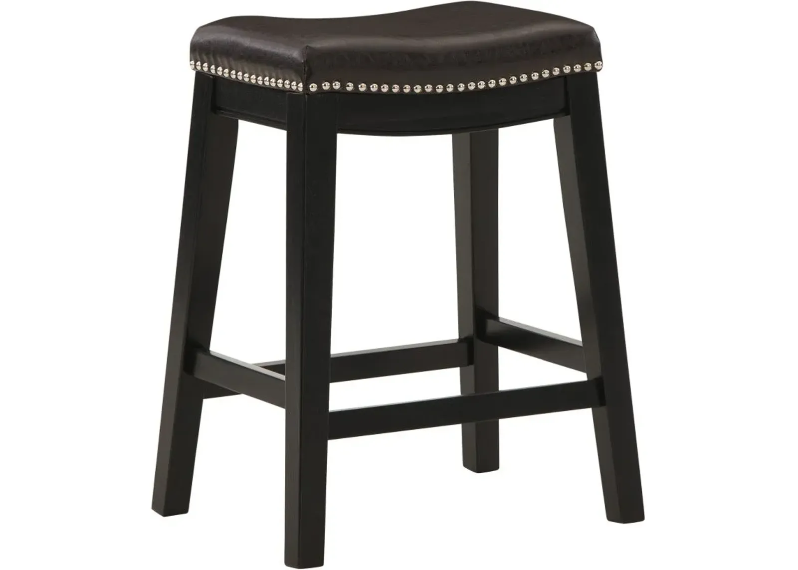 Signature Design by Ashley® Lemante Dark Brown Upholstered Counter Height Bar Stool - Set of 2